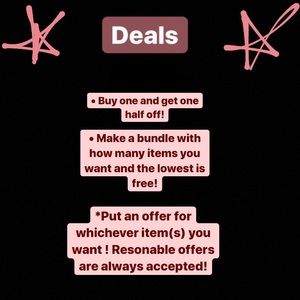 ✨DEALS✨